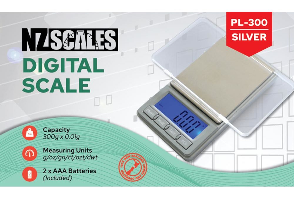 NZ Digital Scale PL-300 300 x 0.01g